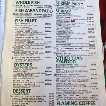 Restaurant Bar la Costa Marinera - menu - 2 - Seafood Near Me - Mazatlán, SIN