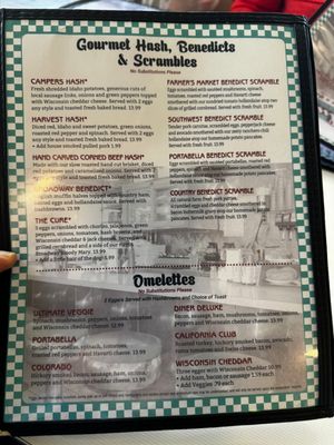 Menu photo 1 Broadway Diner Baraboo, WI