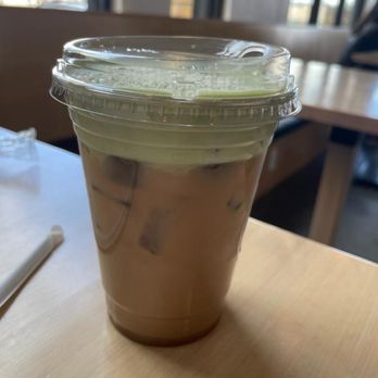 Cafe Aloe - Matcha coconut latte - Cafes Near Me - Bellevue, Washington