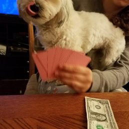 Tater getting in on card action