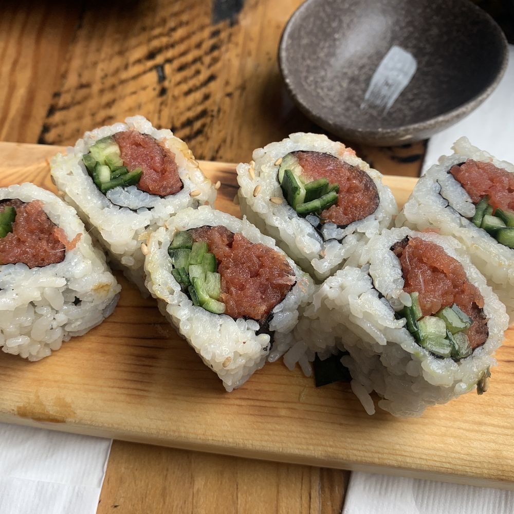 Sake Bomb - Spicy Tuna Roll - Japanese Near Me - San Francisco, California Sake Bomb - Spicy Tuna Roll - Japanese Near Me - San Francisco, California