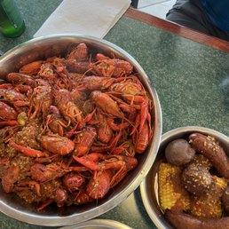 Cajun & Garlic Butter Crawfish Cajun & Garlic Butter Crawfish