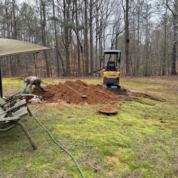 Cooks Septic Service - Getting to my tank which was 3 feet deep. - Septic Services Near Me