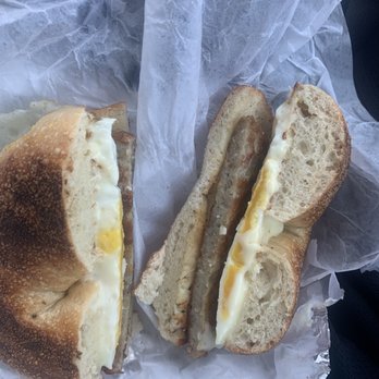 Brigantine Beach Bagel - a bagel sandwich with egg and cheese - Bagels Near Me - Brigantine, New Jersey Brigantine Beach Bagel - a bagel sandwich with egg and cheese - Bagels Near Me - Brigantine, New Jersey
