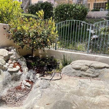 LAP Demolition Services - Waterfall, "bench" and concrete slab - Demolition Services Near Me - Escondido, California LAP Demolition Services - Waterfall, "bench" and concrete slab - Demolition Services Near Me - Escondido, California