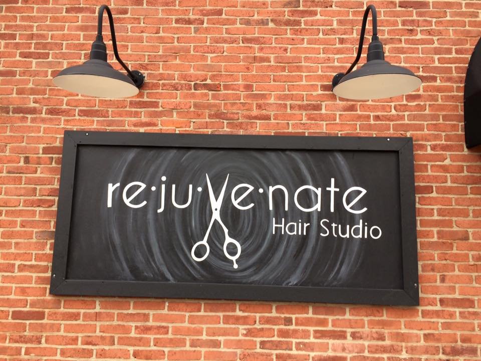 Re·ju·ve·nate Hair Studio Logo