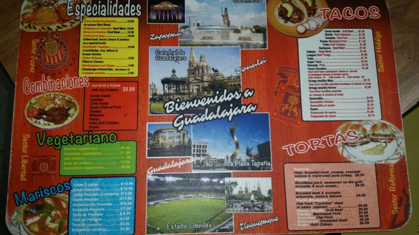 Menu photo 4 Tortas Ahogadas Guadalajara Chandler, AZ