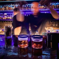 Preamble Craft Cocktail Lounge - Smoked Old Fashioned