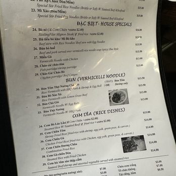 Pho Thanh - Menu (May 2024) - Vietnamese Near Me - Westminster, California