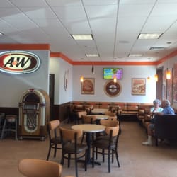 A&W Restaurant - Oh so pretty and clean inside out!