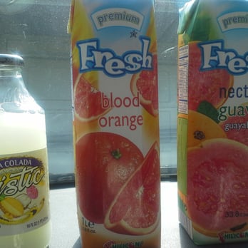 Guercio & Sons - The Bulgarian drinks are sooooooooooooo good. On the left is a pina colada for $1.29 - Grocery Near Me - Buffalo, New York