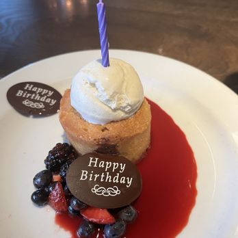 Ocean Prime - Birthday cake - Seafood Near Me - Washington, DC, District of Columbia