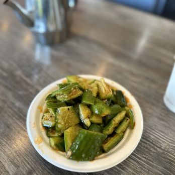Bing's Dumpling - Cucumber Salad - Dim Sum Near Me - Fremont, California
