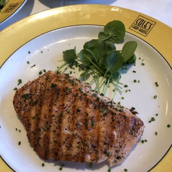 Cole's Chop House - New Zealand Ōra King Salmon Fillet - Steakhouses Near Me - Napa, California