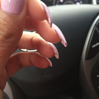 Lincoln Square Nails - See how my edges aren't crisp. They're sloppy - Nail Salons Near Me - Chicago, Illinois