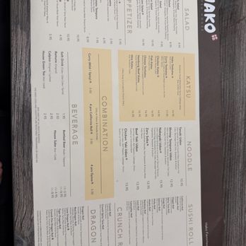 Hako - Menu - Sushi Bars Near Me - Irvine, California Hako - Menu - Sushi Bars Near Me - Irvine, California