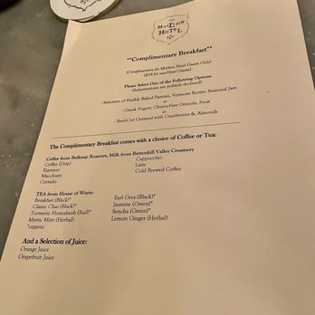 The Marlton Hotel - Breakfast is included in the room rate at the Marlton. - Hotels Near Me - New York, New York The Marlton Hotel - Breakfast is included in the room rate at the Marlton. - Hotels Near Me - New York, New York