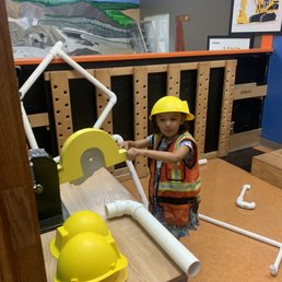 Construction girl. Construction girl.