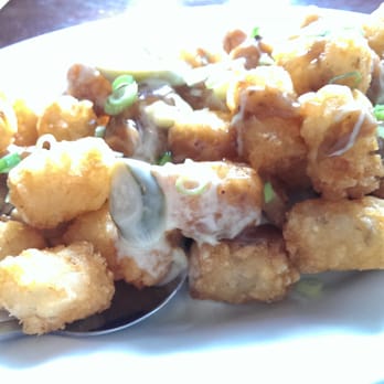 Bukowski Tavern - White trash poutine tater tots... Holla! - American Near Me - Boston, Massachusetts
