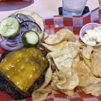 Merkel’s Tavern On Central - 1/2 lb Cheeseburger, potato chips - Sandwiches Near Me - Middletown, Ohio Merkel’s Tavern On Central - 1/2 lb Cheeseburger, potato chips - Sandwiches Near Me - Middletown, Ohio