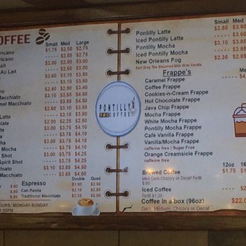 Pontilly Coffee - Coffee menu - Coffee & Tea Near Me - New Orleans, Louisiana Pontilly Coffee - Coffee menu - Coffee & Tea Near Me - New Orleans, Louisiana