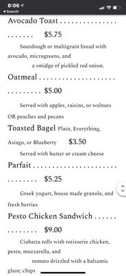 Menu photo 2 The Silos Coffee & Social Moscow, ID