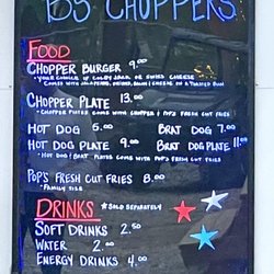 BS Choppers - Menu