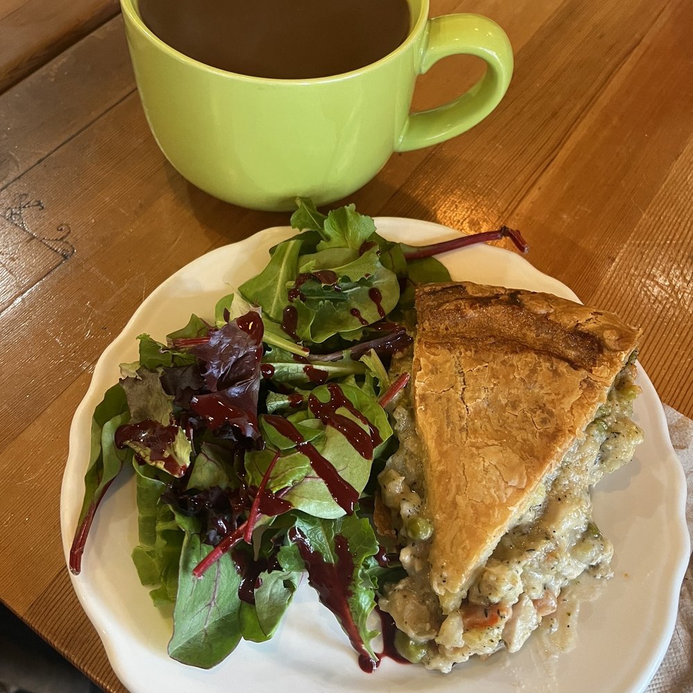Irwin's Bakery and Cafe - Chicken Pot Pie Drip Coffee Side Salad - Bakeries Near Me - Seattle, Washington Irwin's Bakery and Cafe - Chicken Pot Pie Drip Coffee Side Salad - Bakeries Near Me - Seattle, Washington