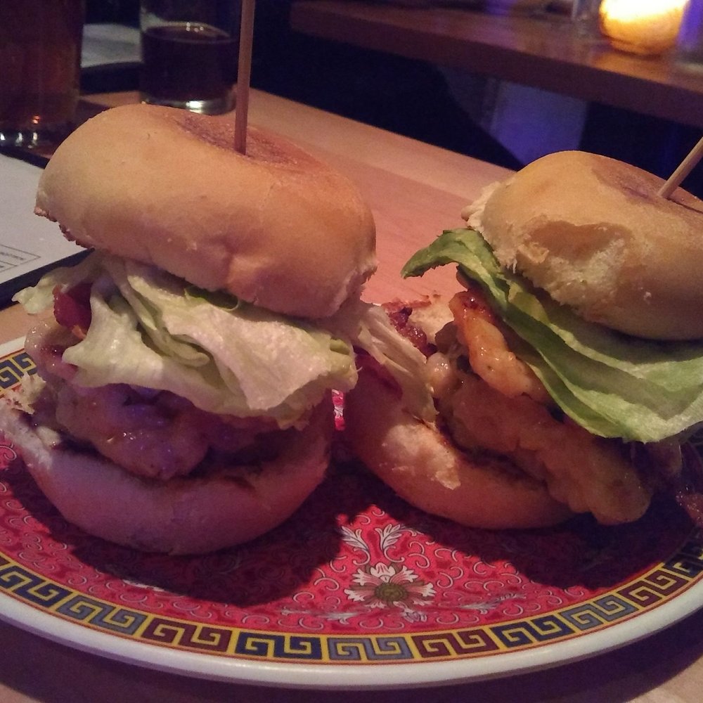 Datsun - Shrimp burgers $13. The size of sliders. - Asian Fusion Near Me - Ottawa, Ontario Datsun - Shrimp burgers $13. The size of sliders. - Asian Fusion Near Me - Ottawa, Ontario