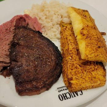Gaucho Urbano - Picanha, Churrasco (also known as Fraldinha, or Bottom Sirloin), Abacaxi, White Rice - Steakhouses Near Me - Pigeon Forge, Tennessee