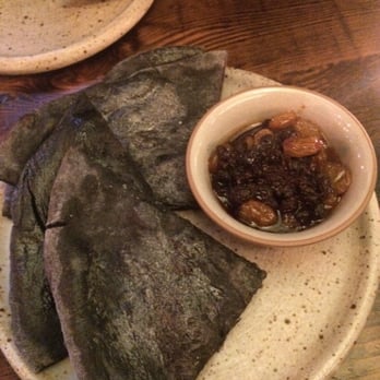 Tigerlily - squid ink naan - Indian Near Me - Berkeley, California Tigerlily - squid ink naan - Indian Near Me - Berkeley, California