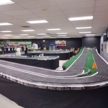 Alpine Slot Cars - huge 1/32 with elevated racer's platform - Hobby Shops Near Me - Helen, Georgia Alpine Slot Cars - huge 1/32 with elevated racer's platform - Hobby Shops Near Me - Helen, Georgia