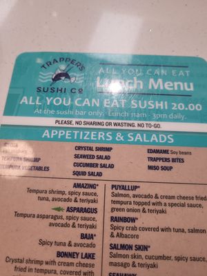 Menu photo 4 Trapper's Sushi San Antonio, TX Menu photo 4 Trapper's Sushi San Antonio, TX