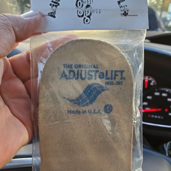 The Bone Store - Adjust a lift Heel lift - Medical Supplies Near Me - Visalia, California