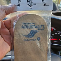 The Bone Store - Adjust a lift Heel lift