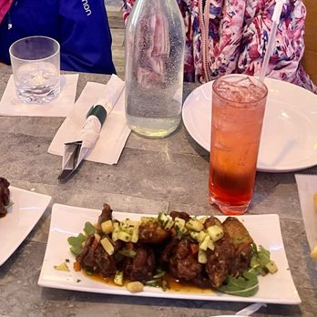 PiCH - Jack Daniel's wings, Mango Buffalo wings, fries and pina colada - Caribbean Near Me - Brooklyn, New York