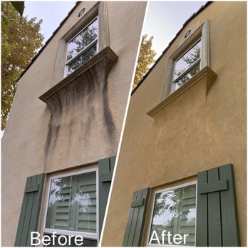 Q Shine Services - Professional soft washing. Before and After - Window Washing Near Me - Glendora, California Q Shine Services - Professional soft washing. Before and After - Window Washing Near Me - Glendora, California