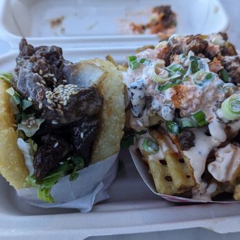 Koja Kitchen - Short Rib Koja and Kamikaze Fries - Asian Fusion Near Me - Santa Clara, California Koja Kitchen - Short Rib Koja and Kamikaze Fries - Asian Fusion Near Me - Santa Clara, California