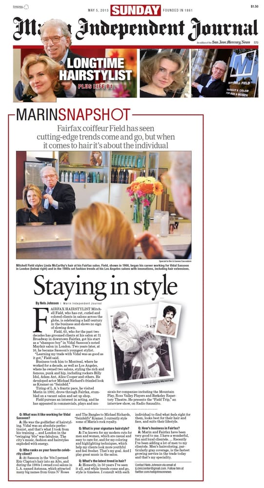 MITCHELL FIELD Updated October 2024 18 Reviews 31 Broadway Blvd, Fairfax, California Men