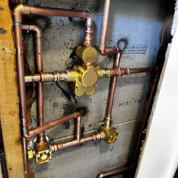 Mega Multiservice - Installation the new shawer valve - Water Heater Installation/Repair Near Me
