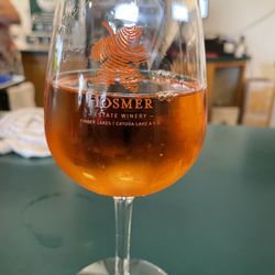 Hosmer Winery - Awesome raspberry wine