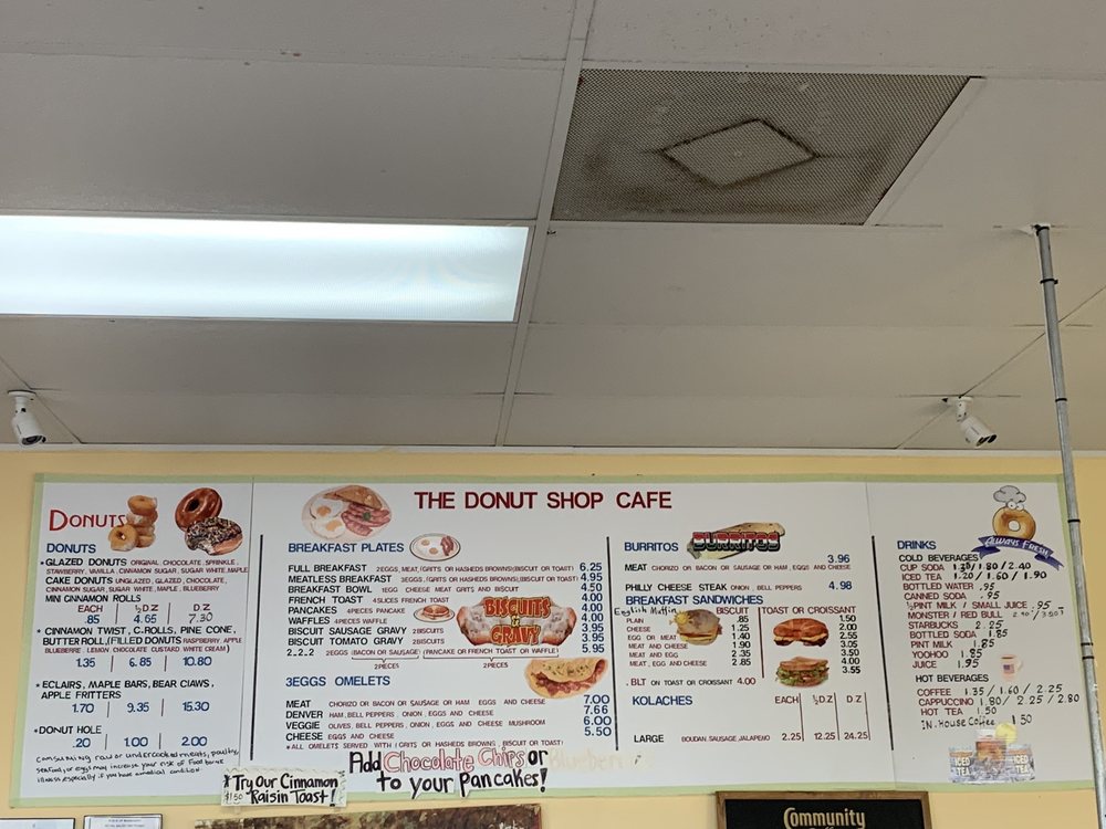 THE DONUT SHOP CAFÉ Updated July 2024 10 Reviews 2990 US 49