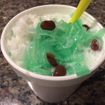 Pho 102 - Che Ba Mau (Green jelly, mung bean with coconut milk) - Vietnamese Near Me - Chantilly, Virginia Pho 102 - Che Ba Mau (Green jelly, mung bean with coconut milk) - Vietnamese Near Me - Chantilly, Virginia