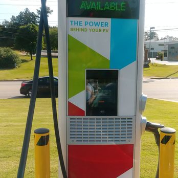 ChargePoint - The "Pump". In EV lingo, the Charging Station - EV Charging Stations Near Me - Milledgeville, Georgia