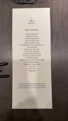 Menu photo 2 Udatsu Sushi Los Angeles, CA