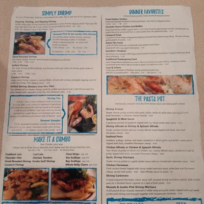 Menu photo 3 The Chowder House Restaurant Zephyrhills, FL Menu photo 3 The Chowder House Restaurant Zephyrhills, FL