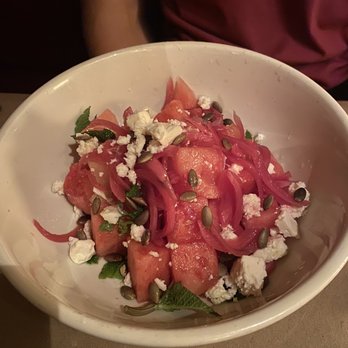 Sweetwater Restaurant - Watermelon salad - New American Near Me - Brooklyn, New York