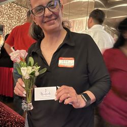 Floral designer and Proprietor, Tricia at the YeLP Elite event at Somni in Monroe, NY- All occasions