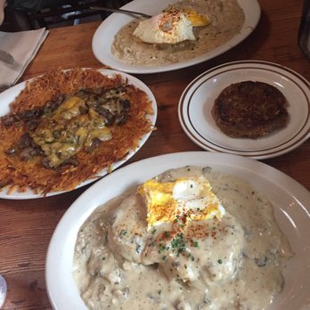Pine State Biscuits - Veggie biscuits & gravy, hash ups (crispy and huge), regular biscuits & gravy, and a veggie patty - Southern Near Me - Portland, Oregon Pine State Biscuits - Veggie biscuits & gravy, hash ups (crispy and huge), regular biscuits & gravy, and a veggie patty - Southern Near Me - Portland, Oregon