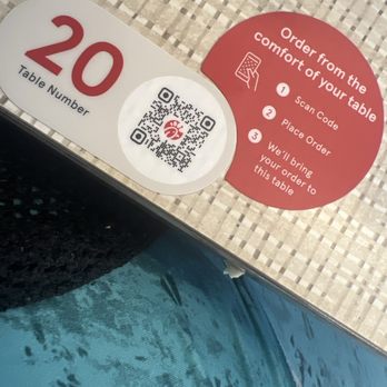 Chick-fil-A - Order from your table. Scan the QR code. - Fast Food Near Me - Humble, Texas